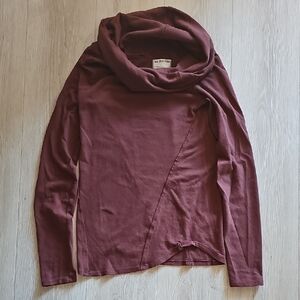 We The Free Burgundy Top